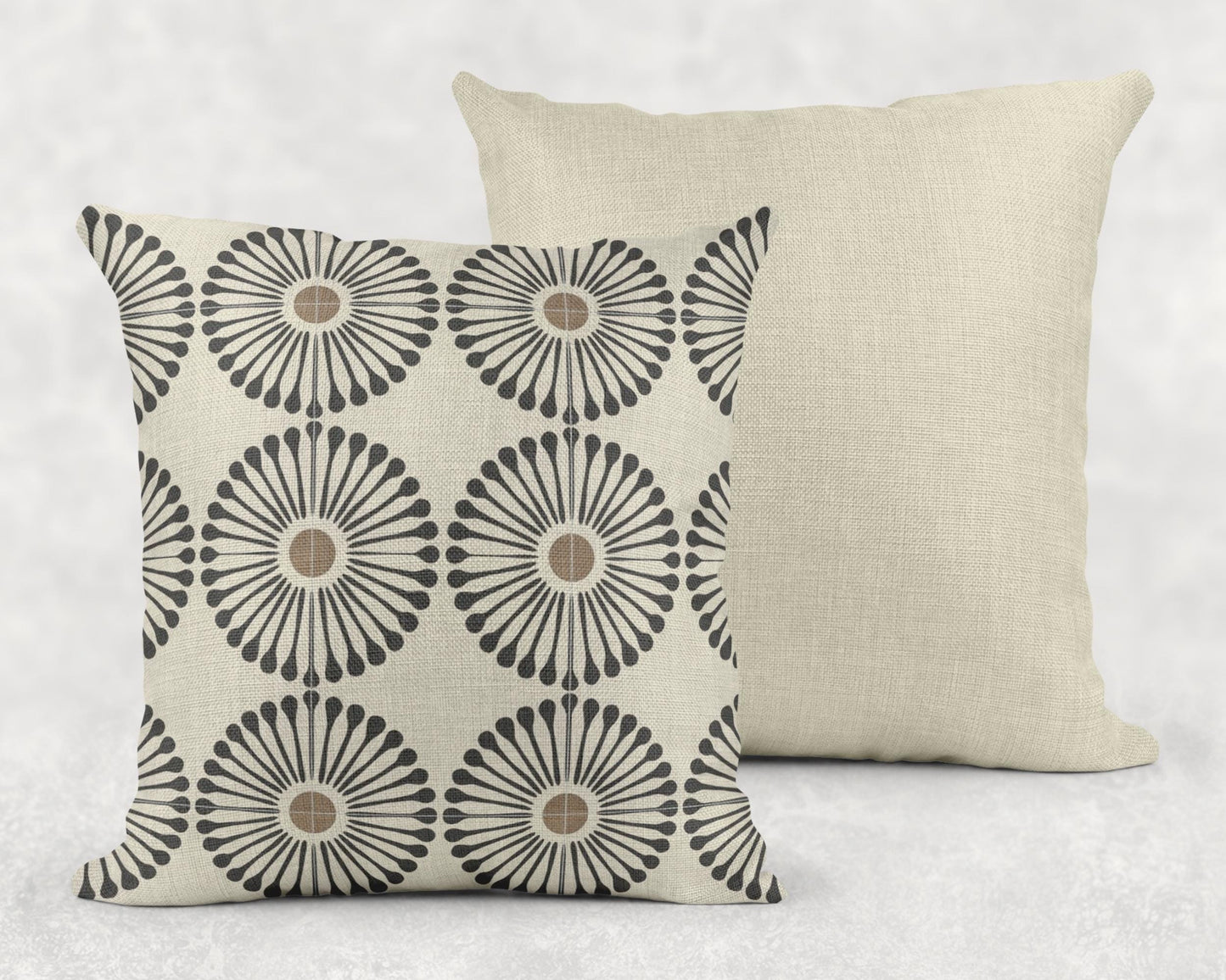 Minimalist Bedding Set – Woven Cotton Blanket & Accent Pillow | Cozy Living Room Decor