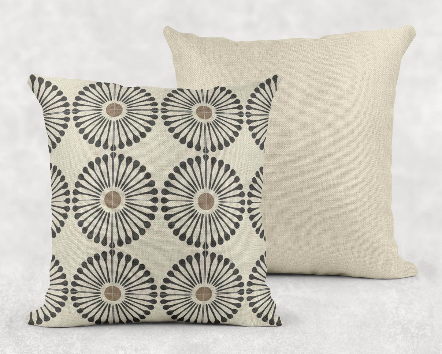 Minimalist Bedding Set – Woven Cotton Blanket & Accent Pillow | Cozy Living Room Decor - timelessbohochic.com