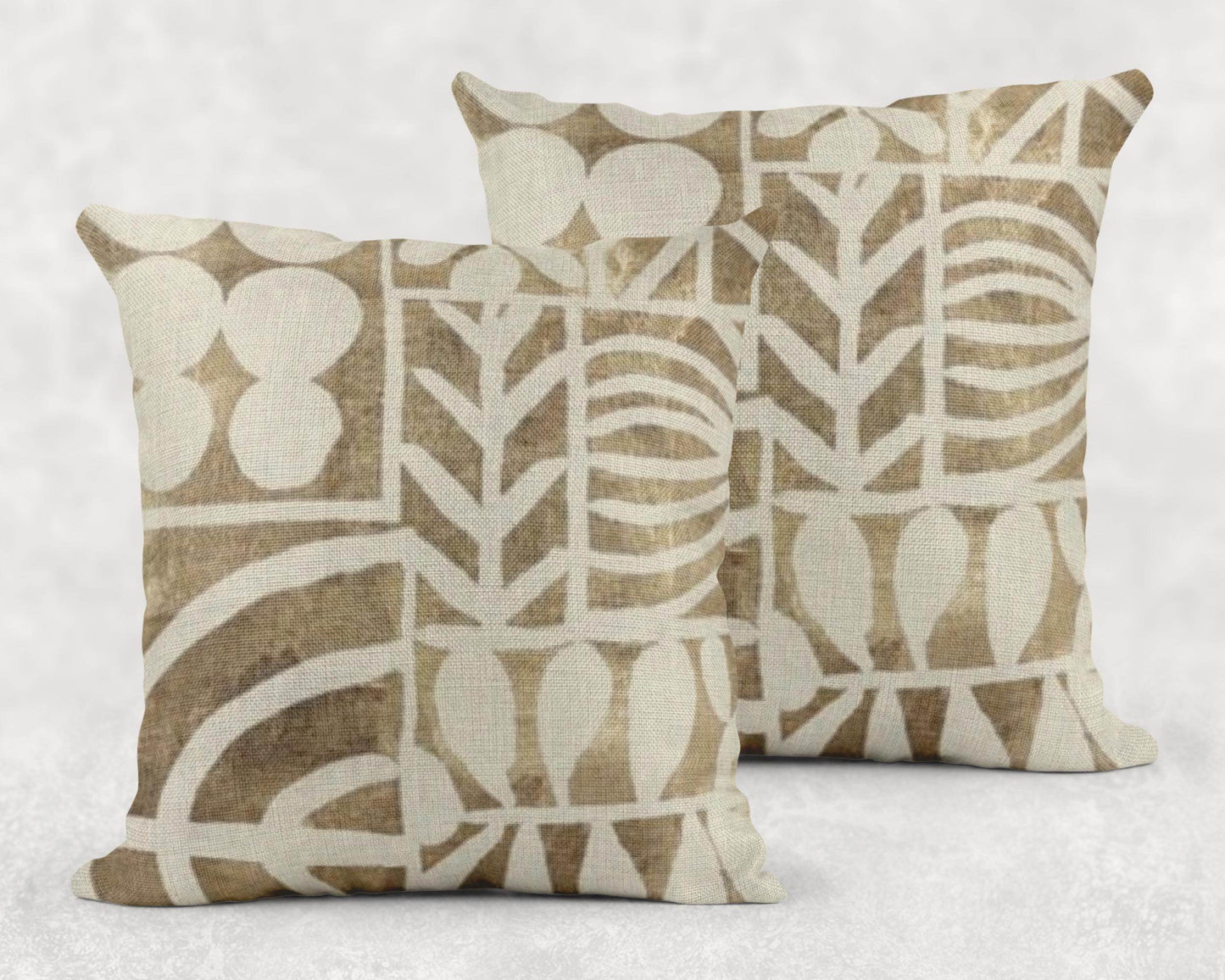 Throw Blanket Set - Modern Home Decor with Cozy Woven Cotton & Geometric Floral Design - timelessbohochic.com