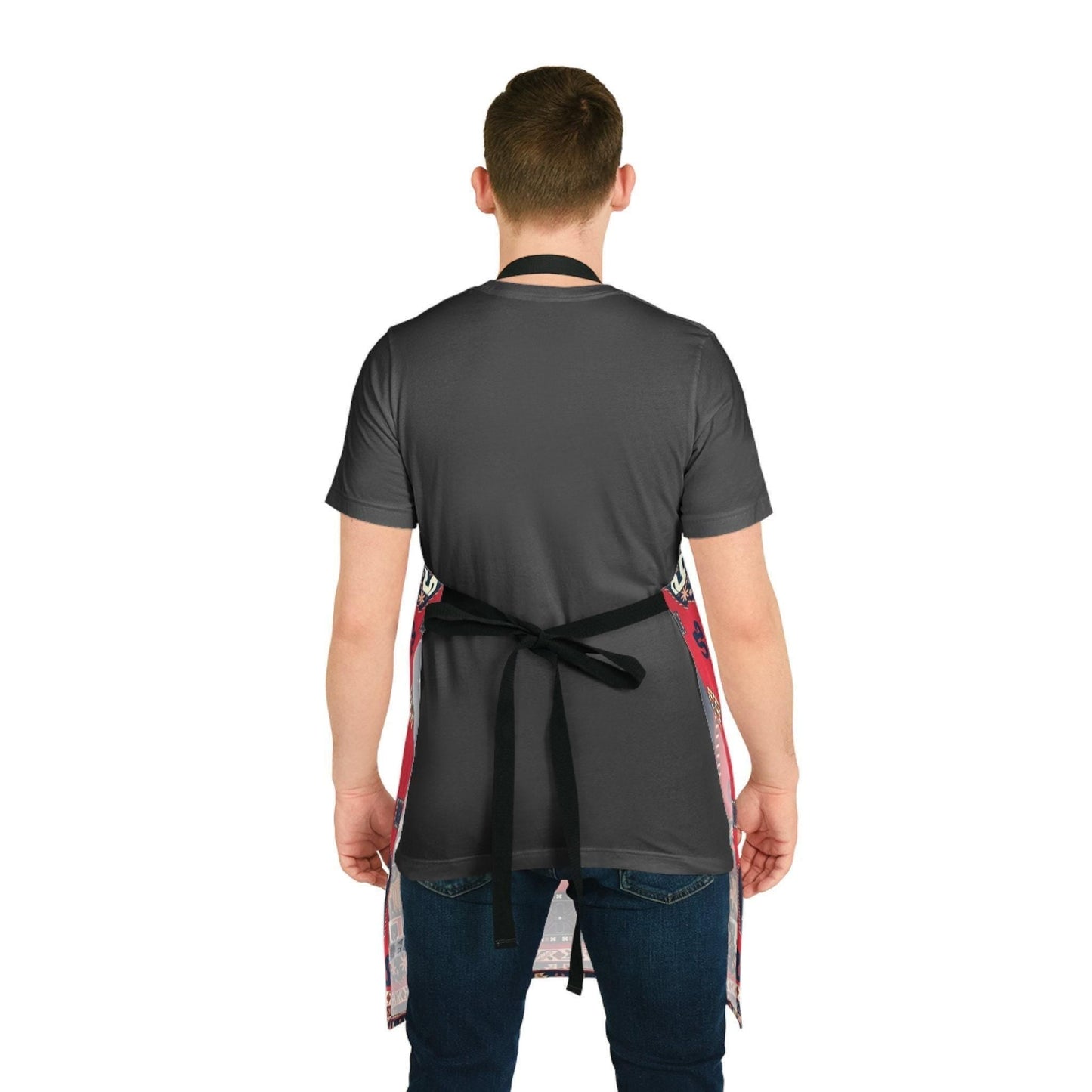 Armenian Alphabet Apron – Cultural Kitchen Apparel | Durable, Stylish Cooking Apron Gift