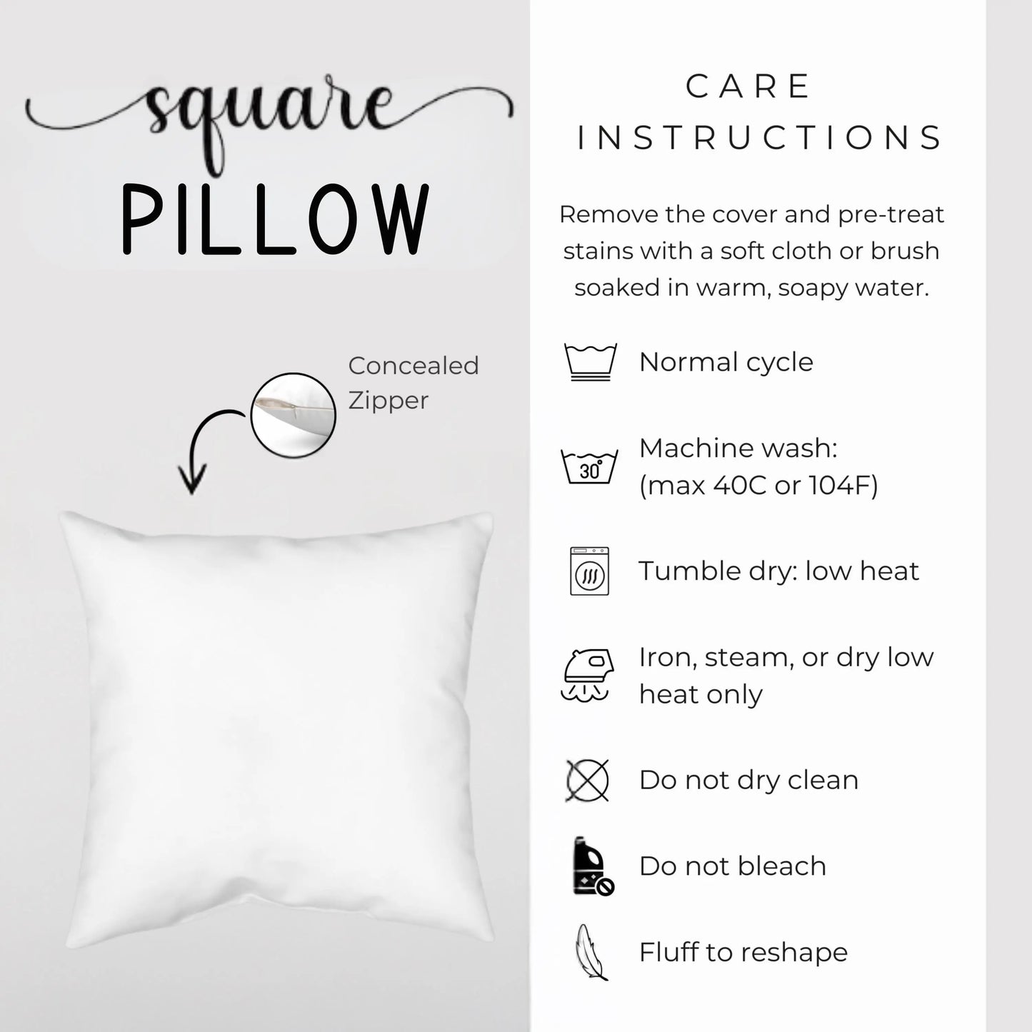 Scandinavian Reindeer Pillow - Nordic Home Decor | Cozy Winter Cushion Cover