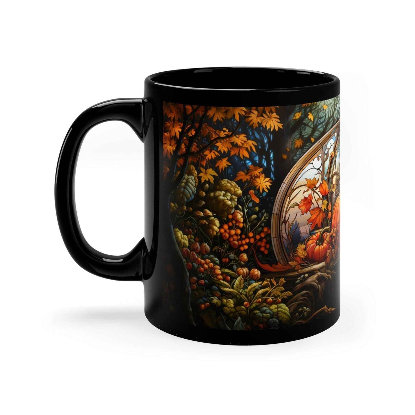 Thanksgiving Pumpkin Mug - Customizable Ceramic Latte Cup | Cozy Fall Coffee Mugs - timelessbohochic.com