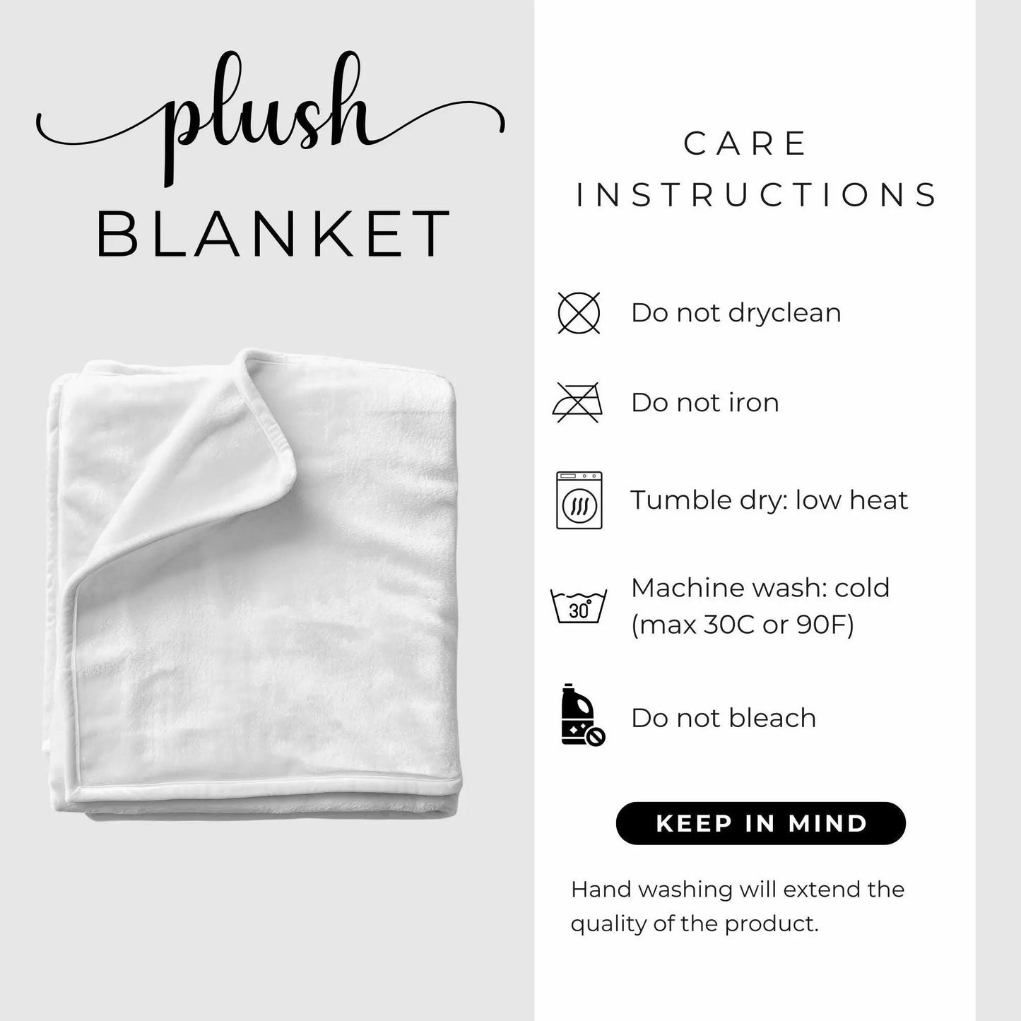 Armenian Plush Blanket – Personalized Velveteen Throw With Armenian Alphabet Design