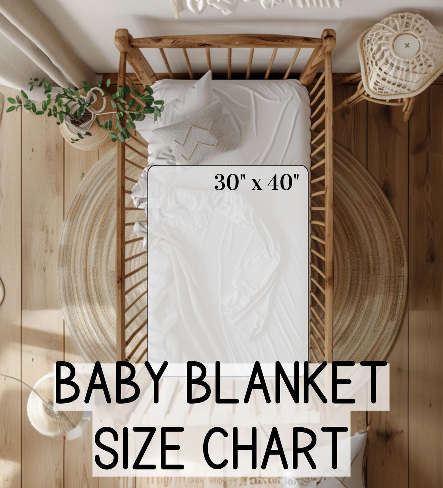 Personalized Baby Blanket - Ocean Theme Woven Throw with Name & Date, Custom Cotton