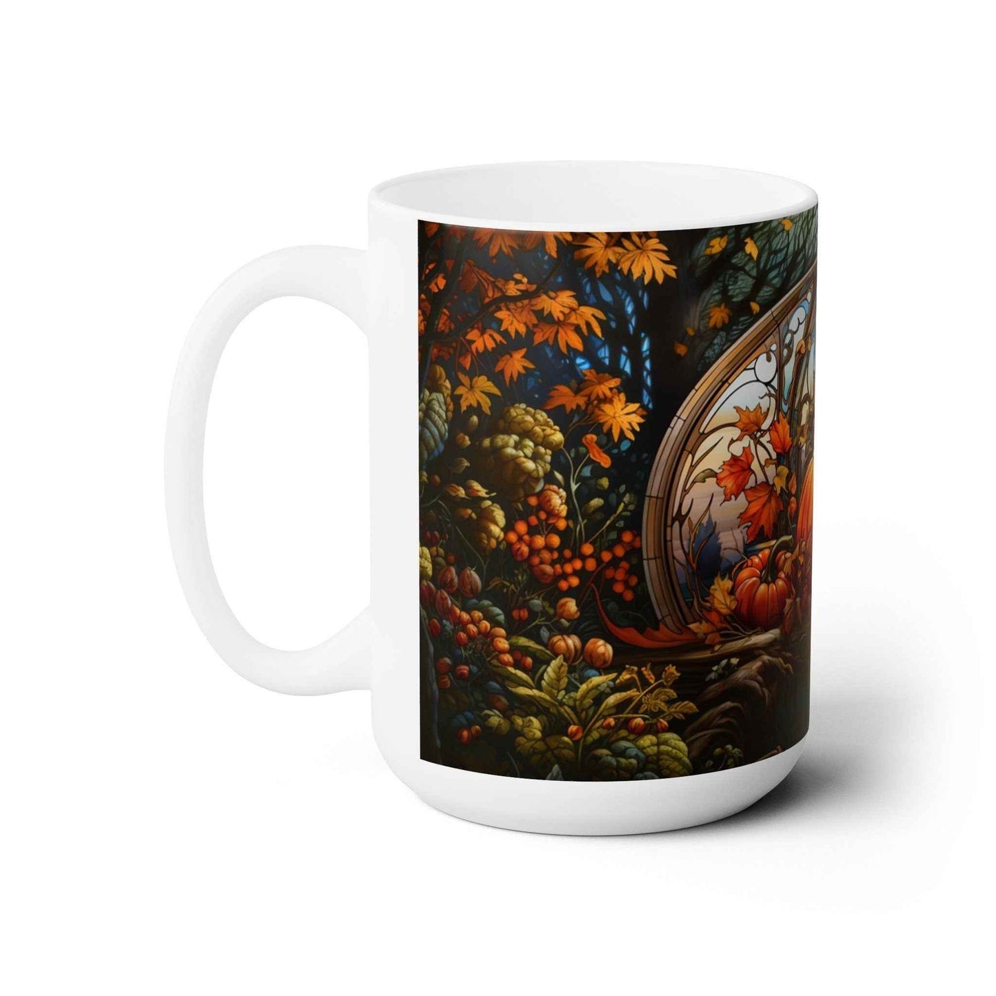 Pumpkin Patch Mug – Ceramic Fall Coffee Cup | Cozy Autumn Drinkware Gift - timelessbohochic.com