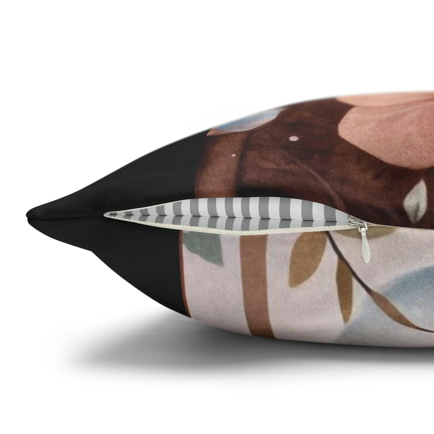 Scandinavian Folk Art Pillow - Nordic Pillow Cover | Double Sided Woodland Sham