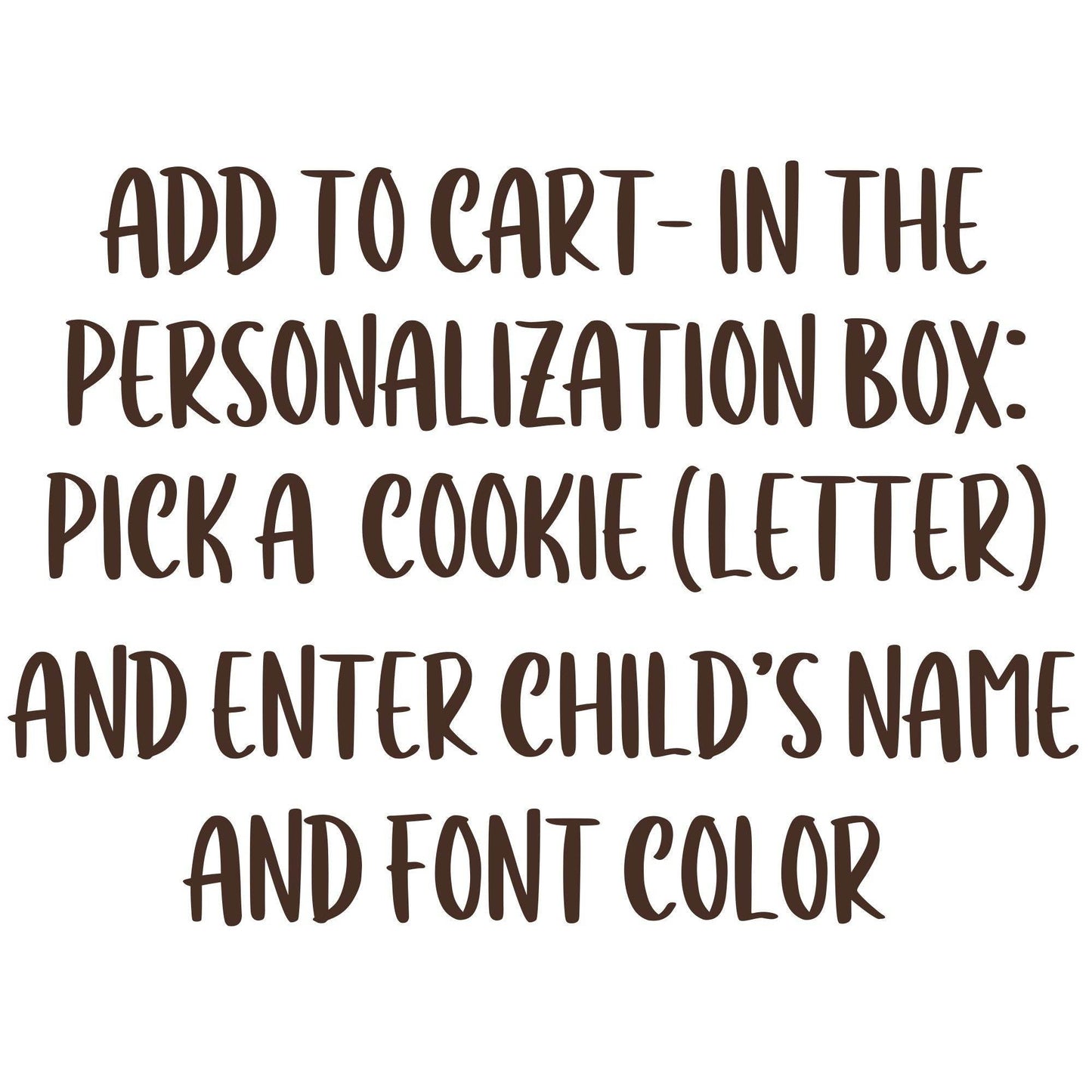 Personalized Christmas Stocking – Custom First Holiday Stocking with Name & Cookie Design - timelessbohochic.com