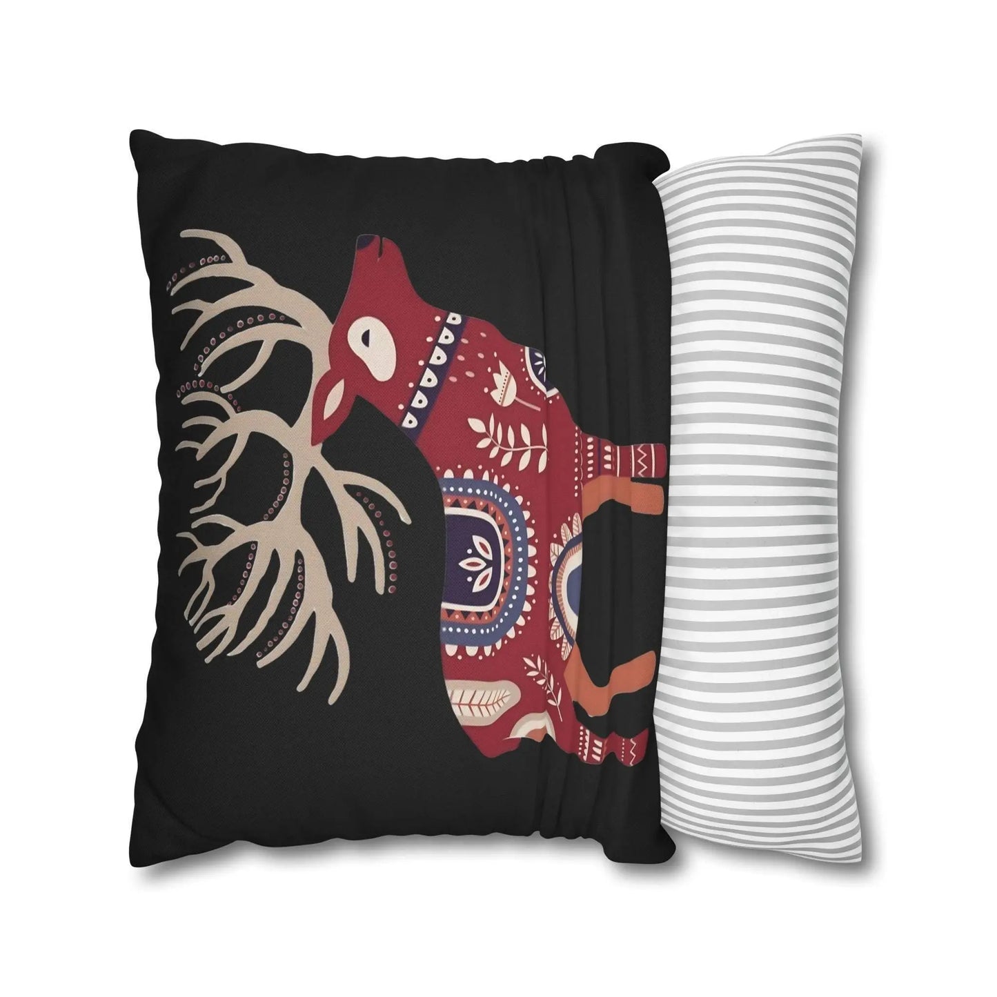 Scandinavian Pillow Cover – Nordic Winter Decor | Cozy Hygge Cushion Sham