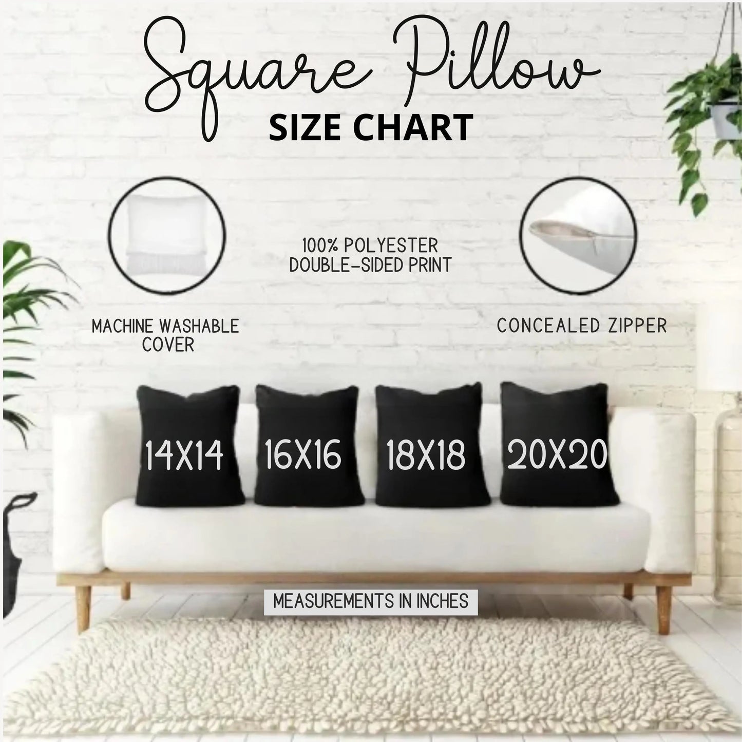 Swedish Pillow Case - Nordic Cushion Cover | Cozy Scandinavian Throw Pillow