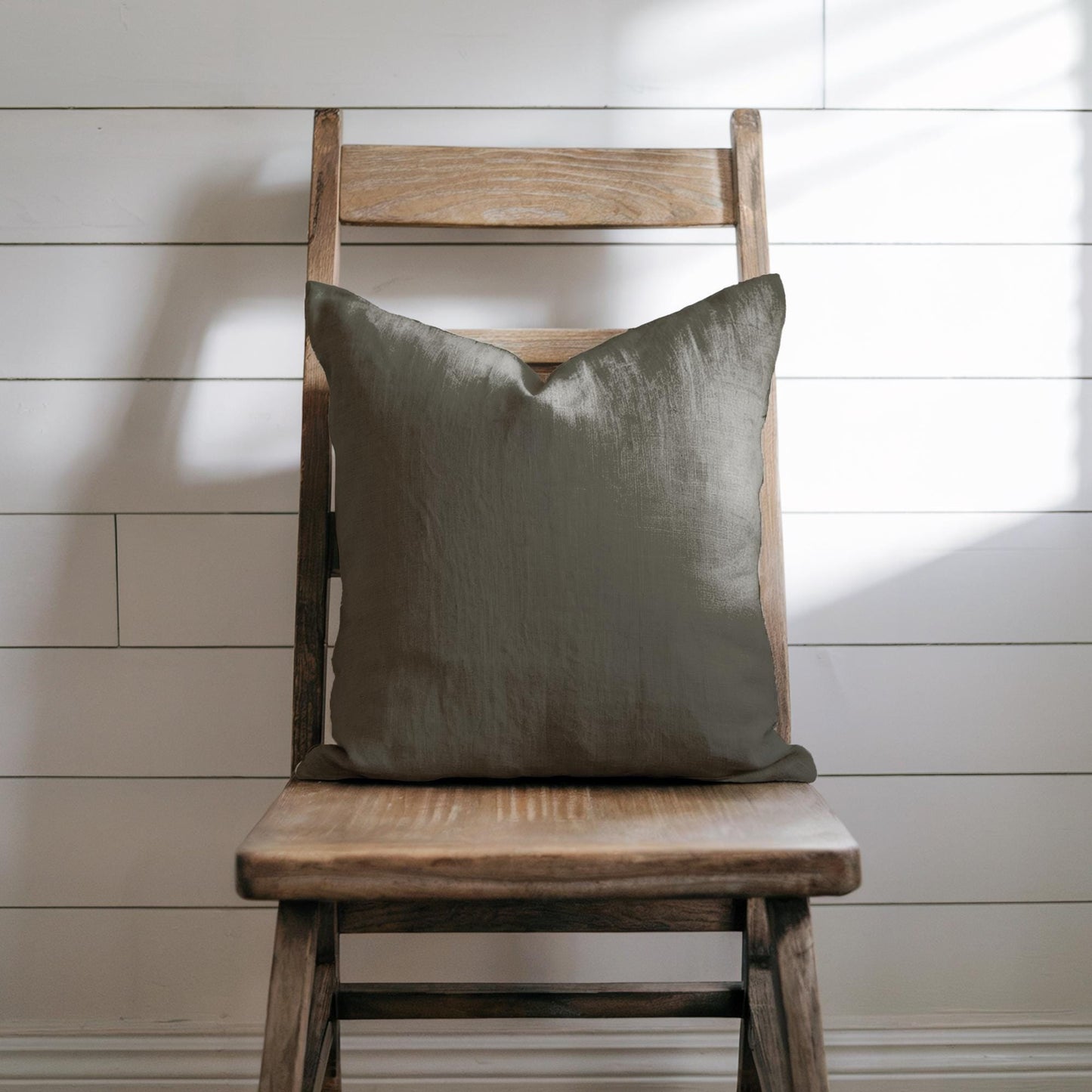 Minimalist Bedding Set - Modern Home Decor Cotton Throw Blanket & Accent Pillow