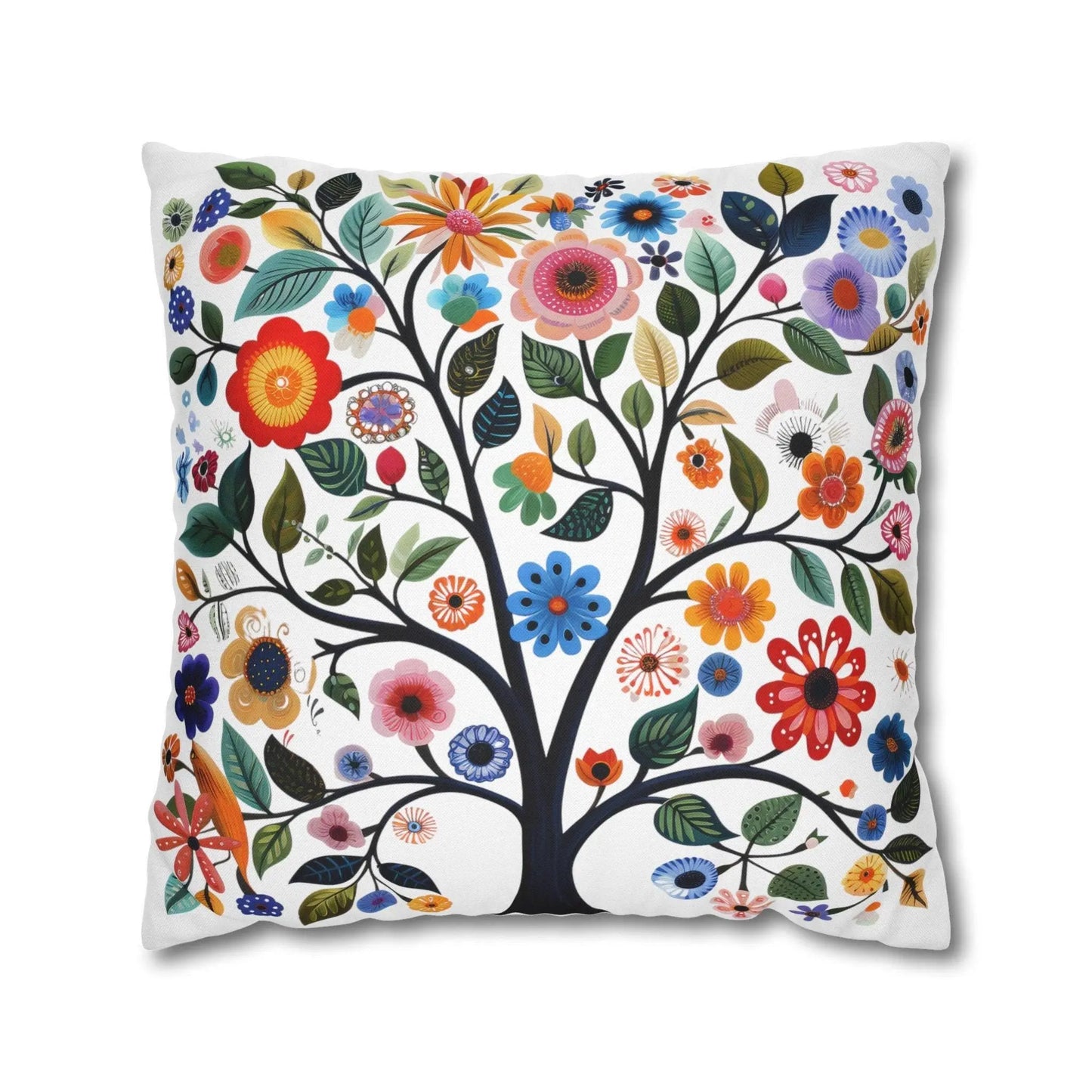 Nordic Tree of Life Pillow – Scandinavian Decor | Cozy Hygge Living Room Cushion
