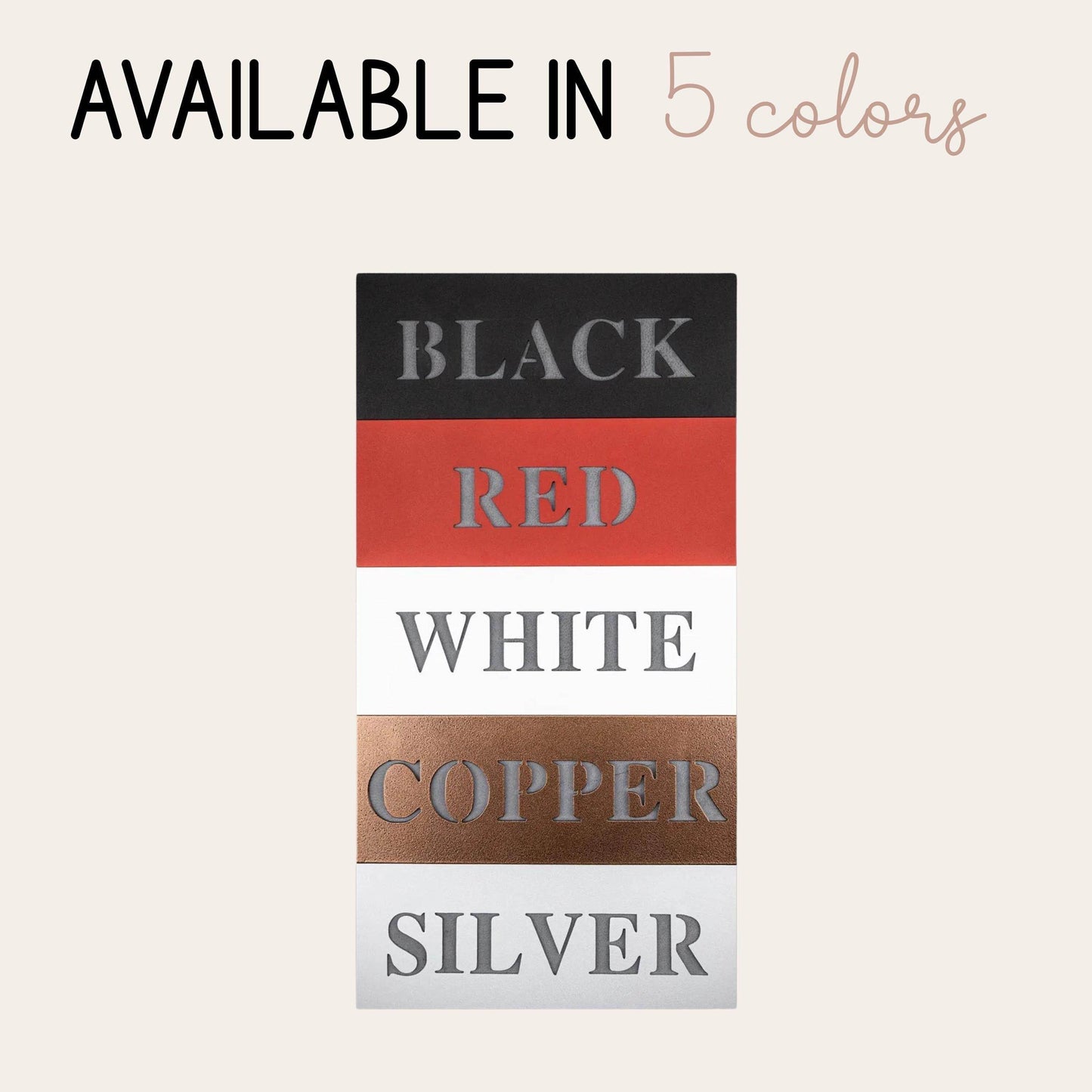 Personalized Metal Door Sign - Custom Family Plaque | Powder Coated Durable Outdoor Wall Art - timelessbohochic.com