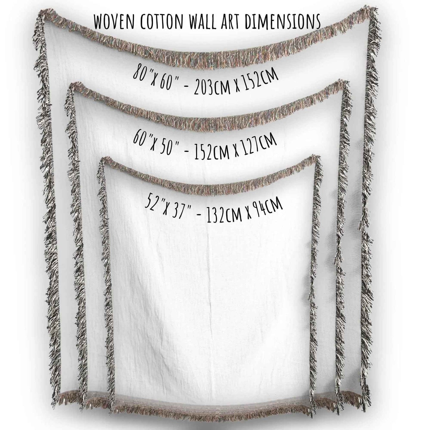 Woven Turkish Throw Blanket with Anatolian Pattern & Colorful Fringed Edges - timelessbohochic.com