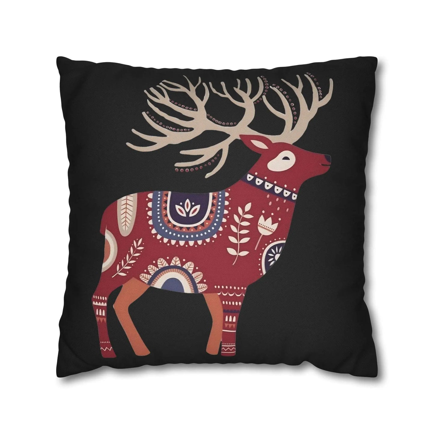 Scandinavian Pillow Cover – Nordic Winter Decor | Cozy Hygge Cushion Sham