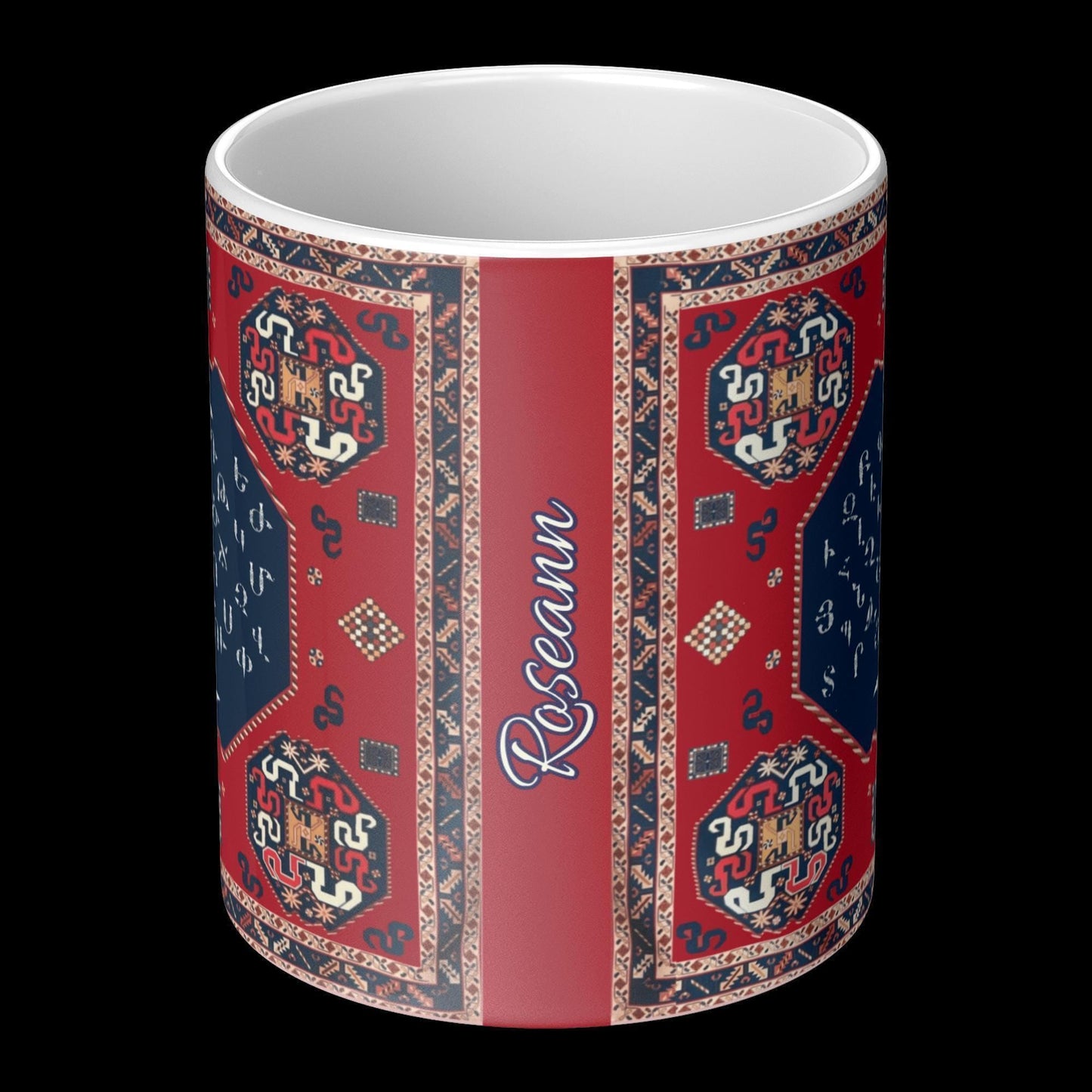 Armenian Monogram Ceramic Mug – Personalised Gift