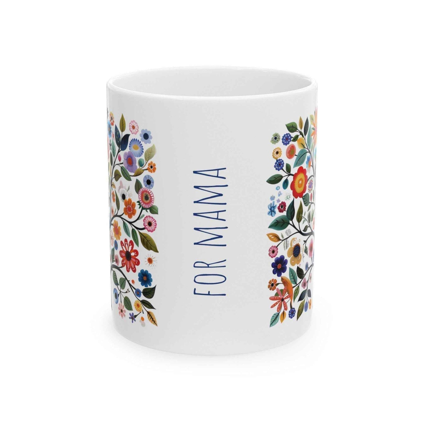 Scandinavian Mug - Custom Tree of Life Design | Personalized Scandinavian Mug for Coffee Lovers - timelessbohochic.com