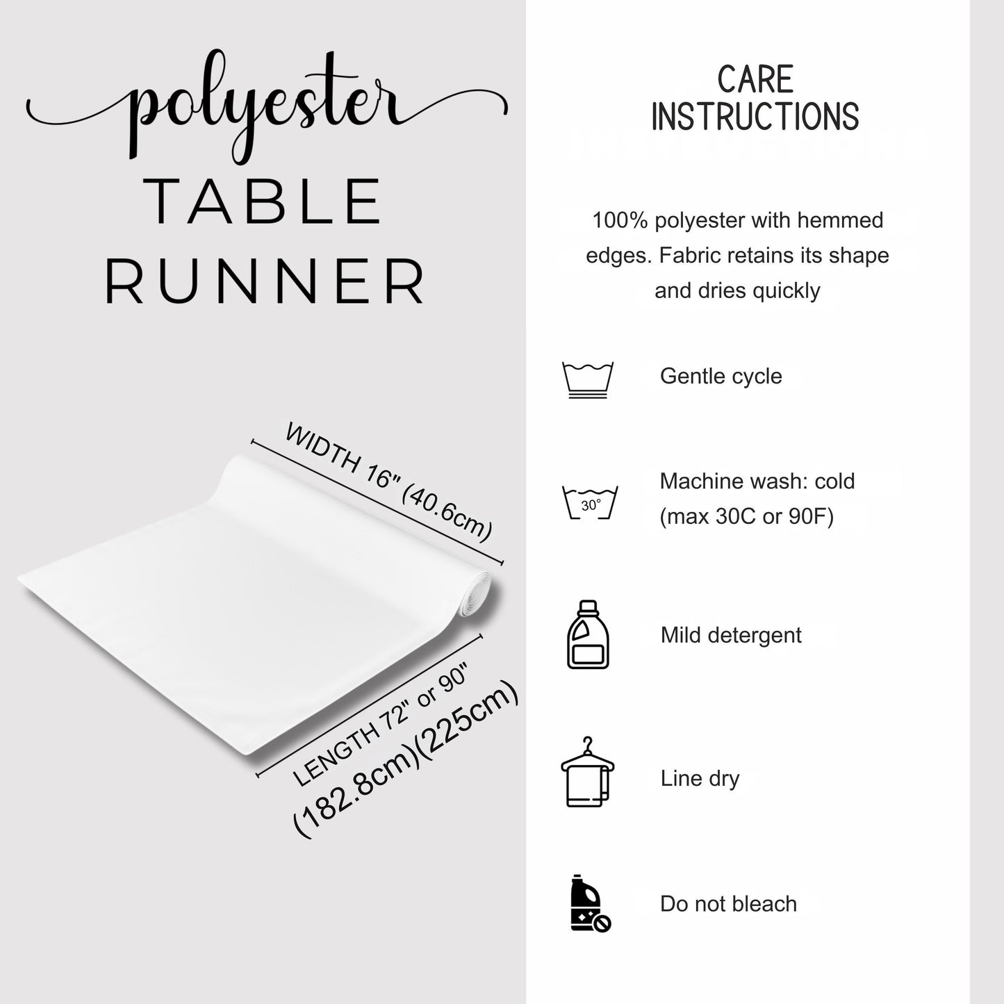 Armenian Table Runner – Cotton Boho Table Linen with Armenian Alphabet Decor