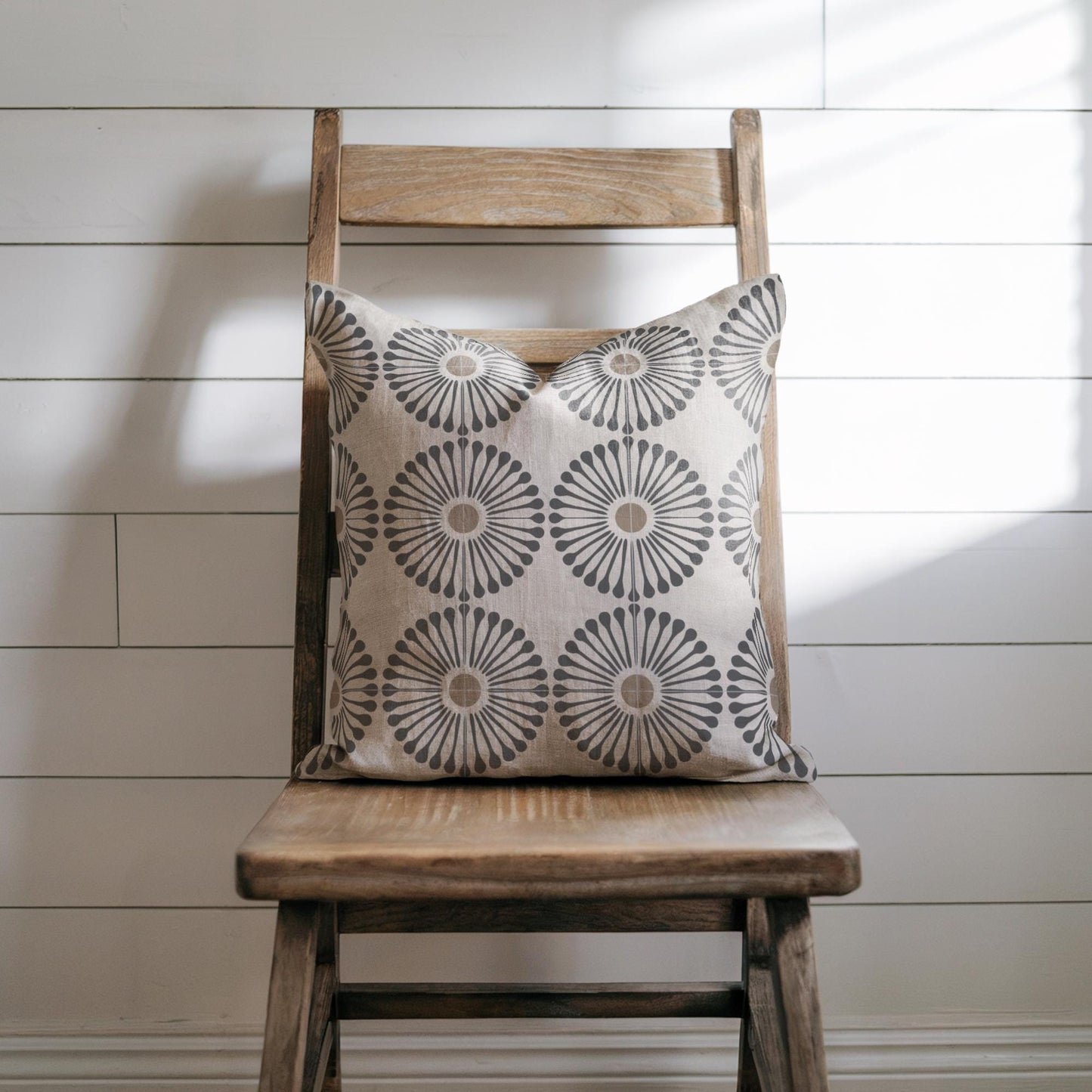Minimalist Bedding Set – Woven Cotton Blanket & Accent Pillow | Cozy Living Room Decor
