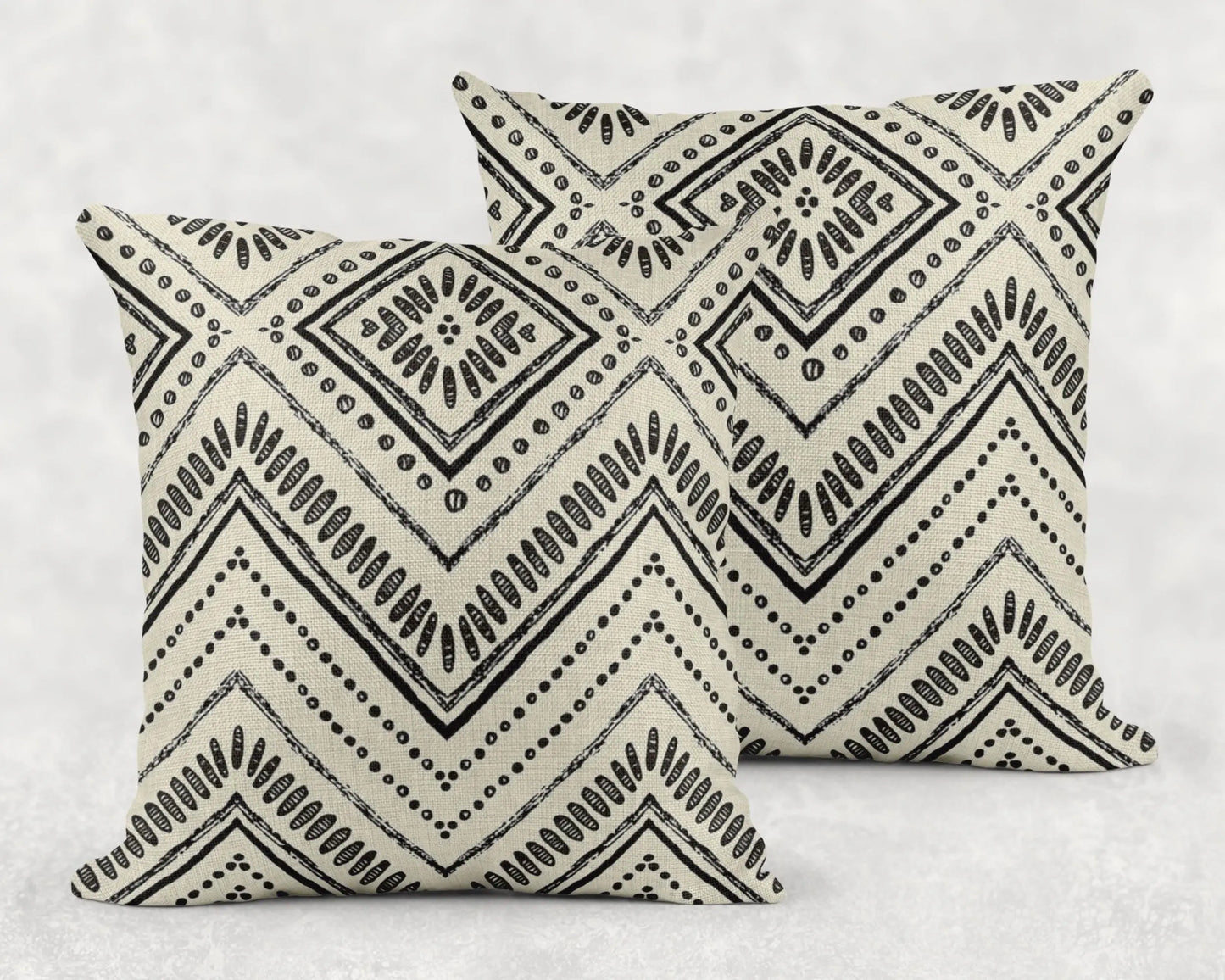Woven Cotton Throw - Minimalist Bedding Set With Accent Pillows & Sofa Blanket