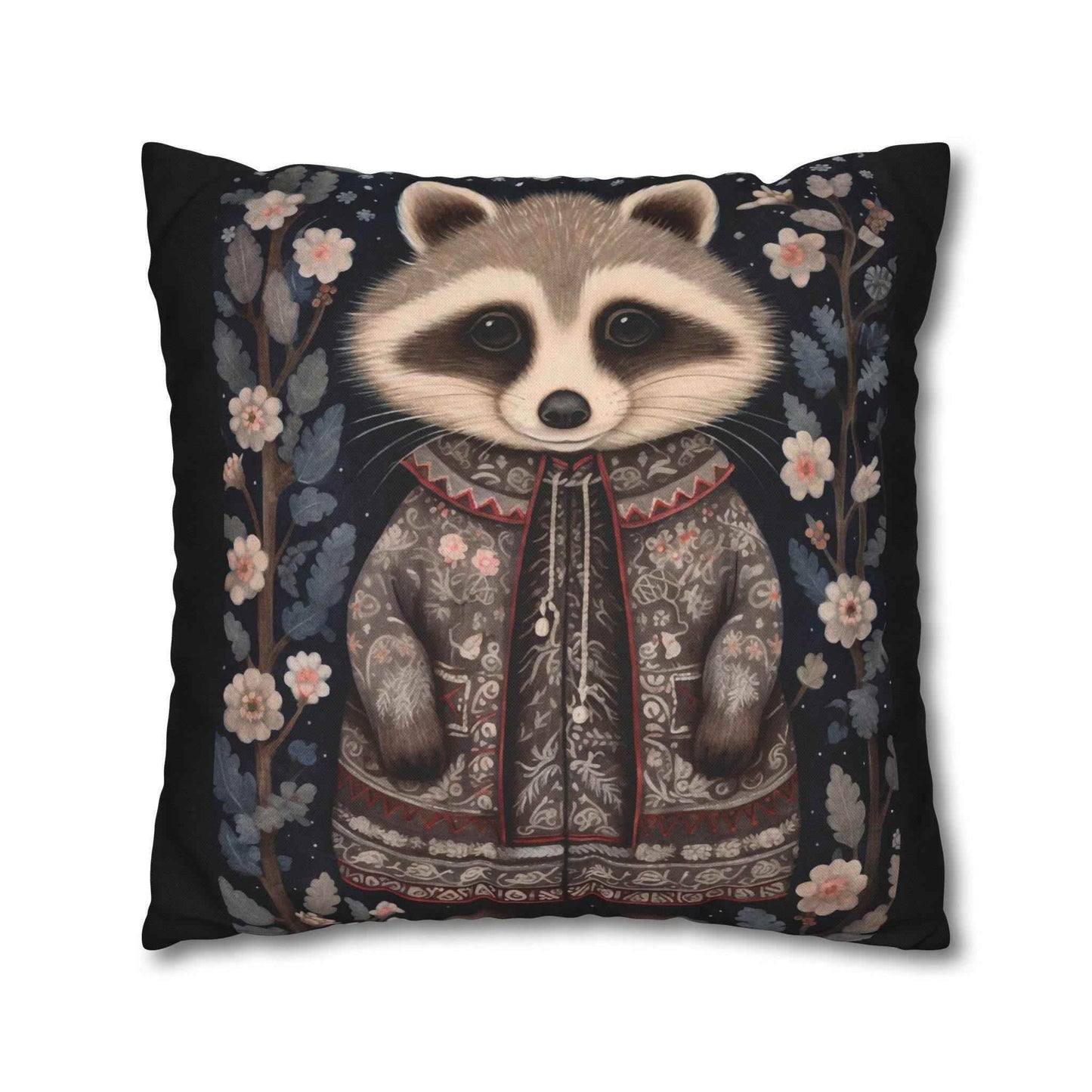 Folk Art Pillow Cover - Nordic Decor Double Sided Pillow for a Cozy Home - timelessbohochic.com