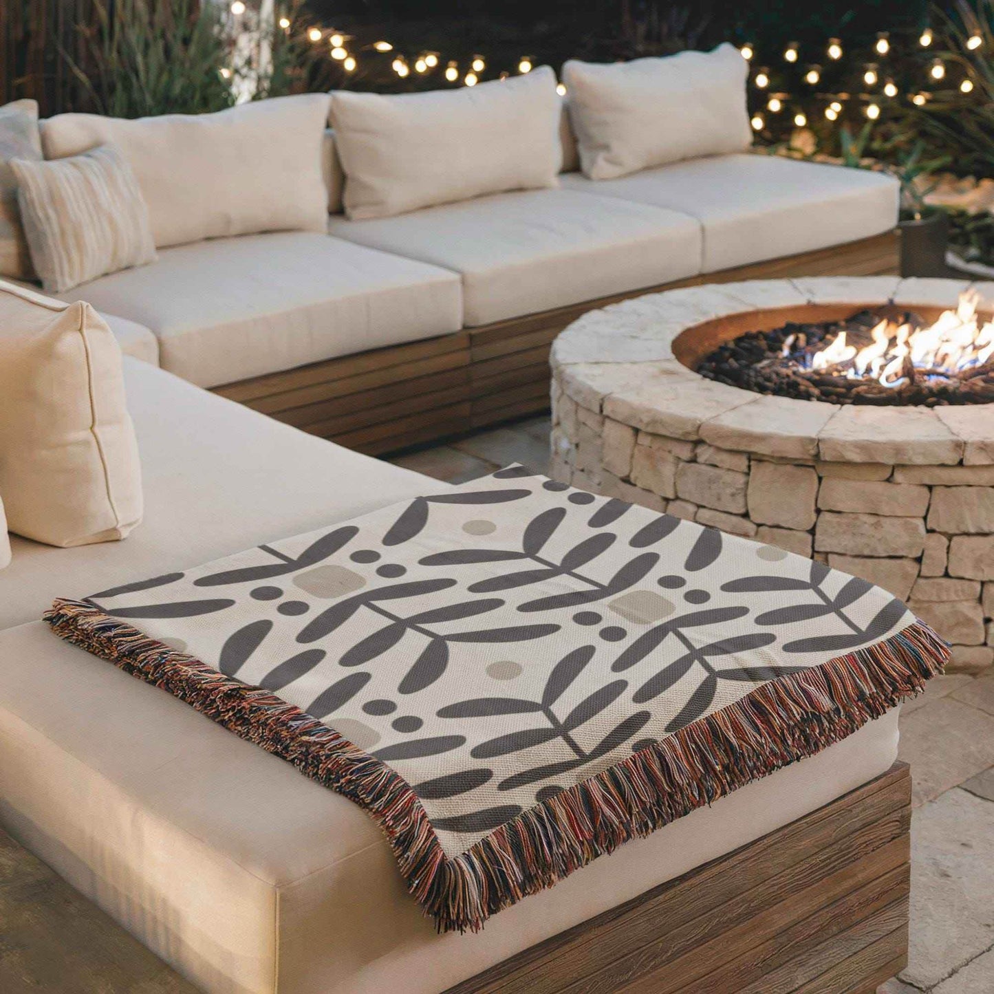 Minimalist Bedding Set – Accent Pillow & Sofa Throw Blanket | Scandinavian Style Decor - timelessbohochic.com