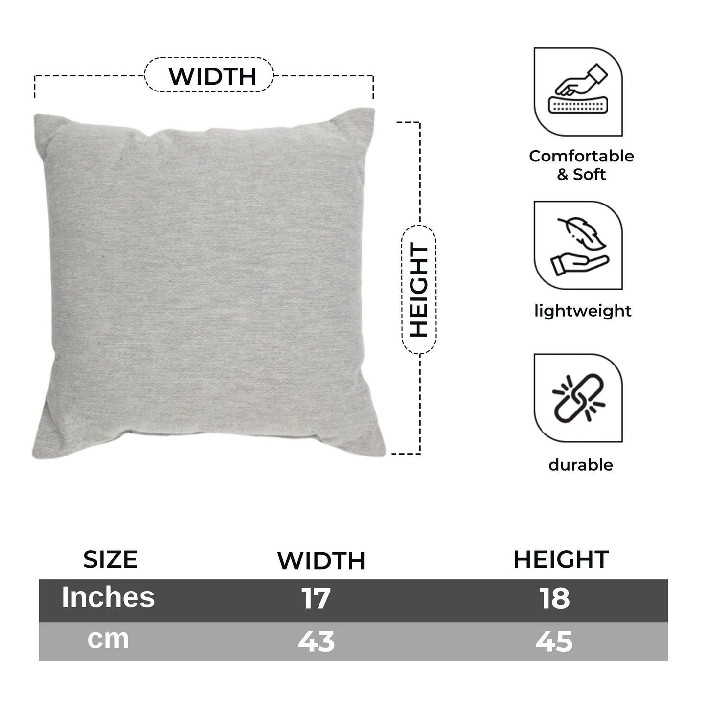 Woven Fall Pillow – Autumn Throw Pillow With Acorn Pine Cone Design