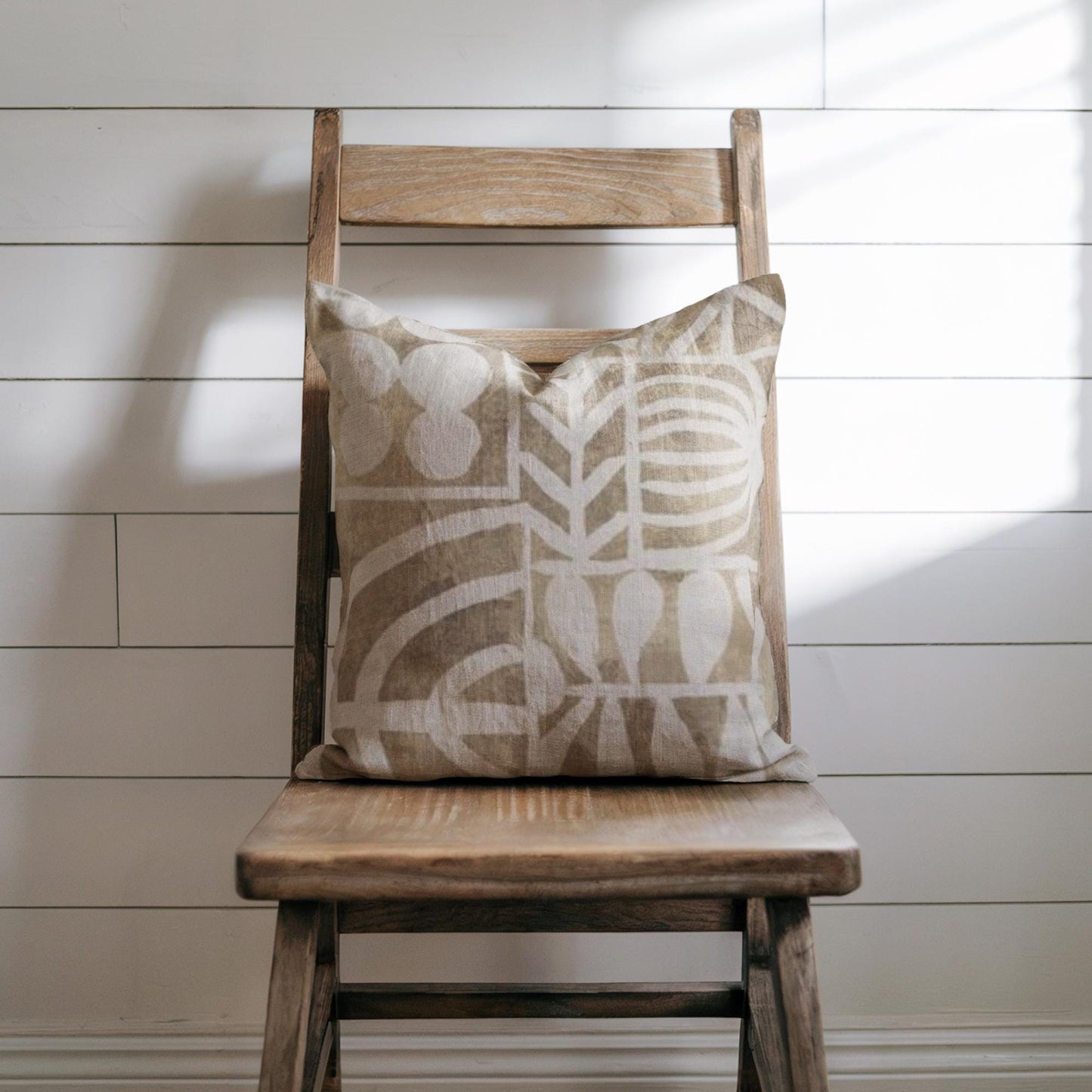 Boho Woven Pillow - Modern Minimalist Decorative Throw Cushion | Hygge Home Accent