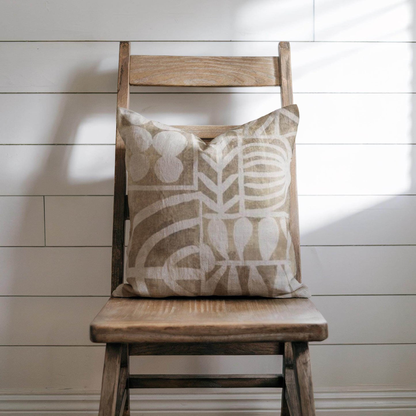 Boho Woven Pillow - Modern Minimalist Decorative Throw Cushion | Hygge Home Accent - timelessbohochic.com