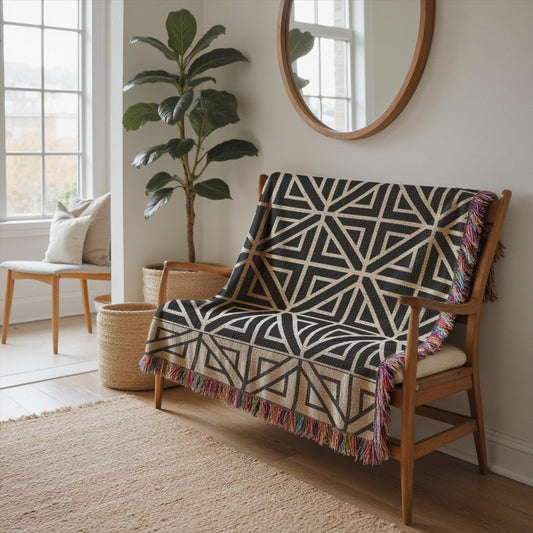 Transform Small Spaces: Using Throw Blankets for Apartment Decor Hacks