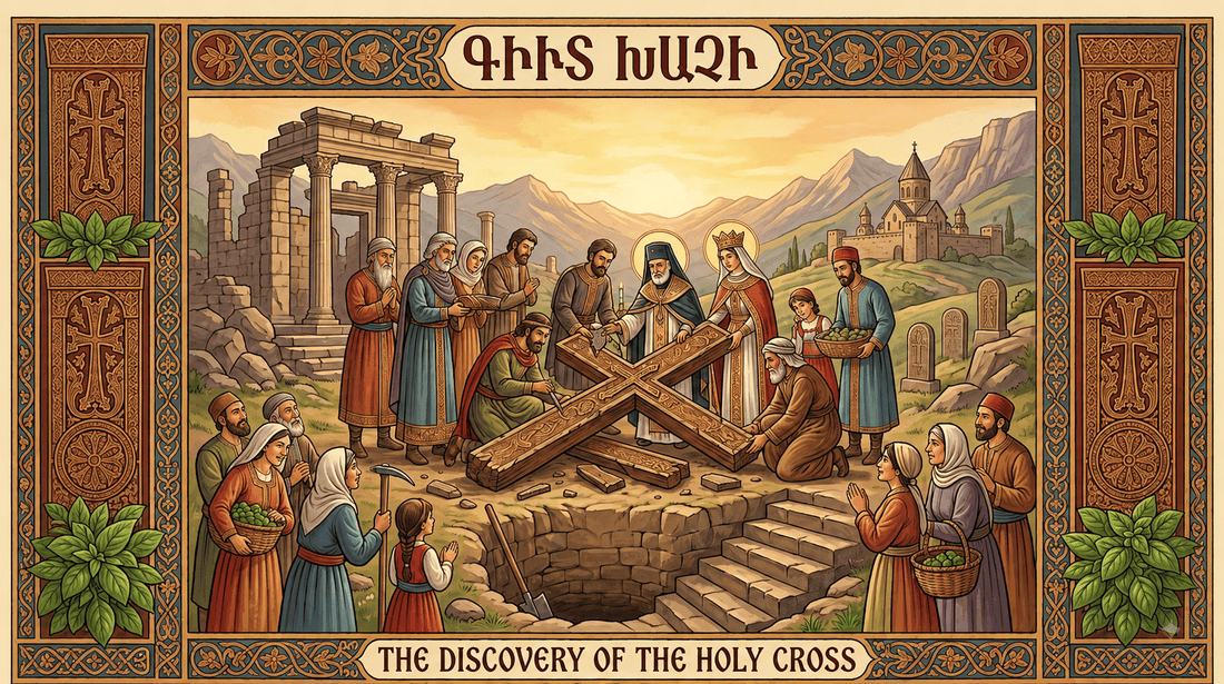Gyut Khach: The Discovery of the Holy Cross - timelessbohochic.com