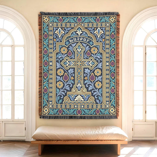 armenian khachkar tapestry