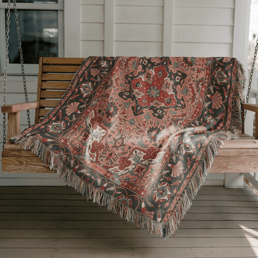 Styling Woven Blankets and Tapestries to Elevate Your Interior Design - timelessbohochic.com