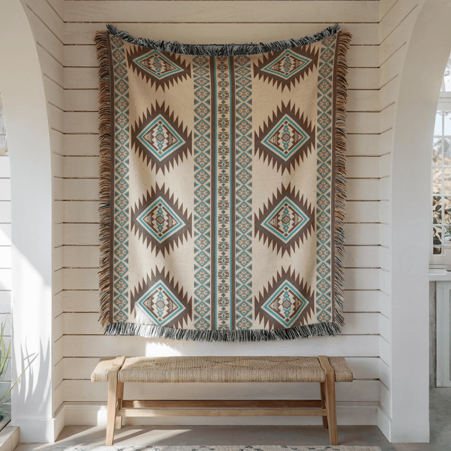 Global Ethnic Home Decor: Woven Blankets, Tapestry Art & Boho Accessories - timelessbohochic.com