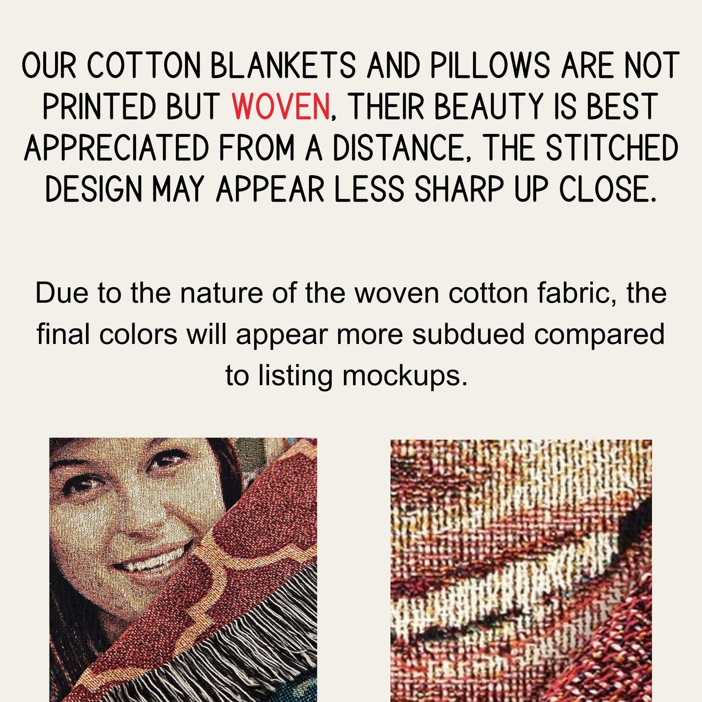 Anatolian Inspired woven blanket with floral pattern styled for layered home decor