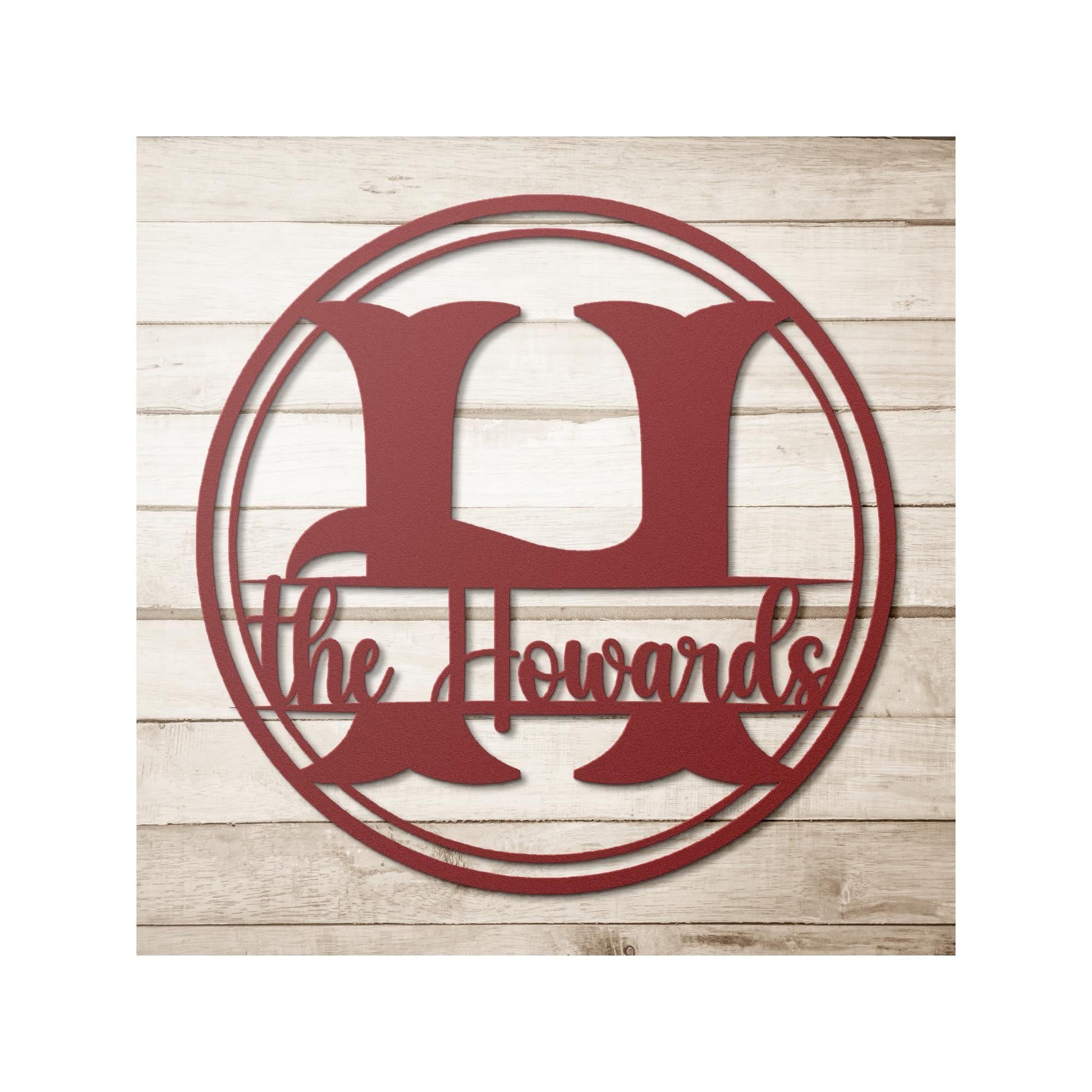 Custom Outdoors Metal Sign - Personalized Rustic Patio Decor With 18 Gauge Steel