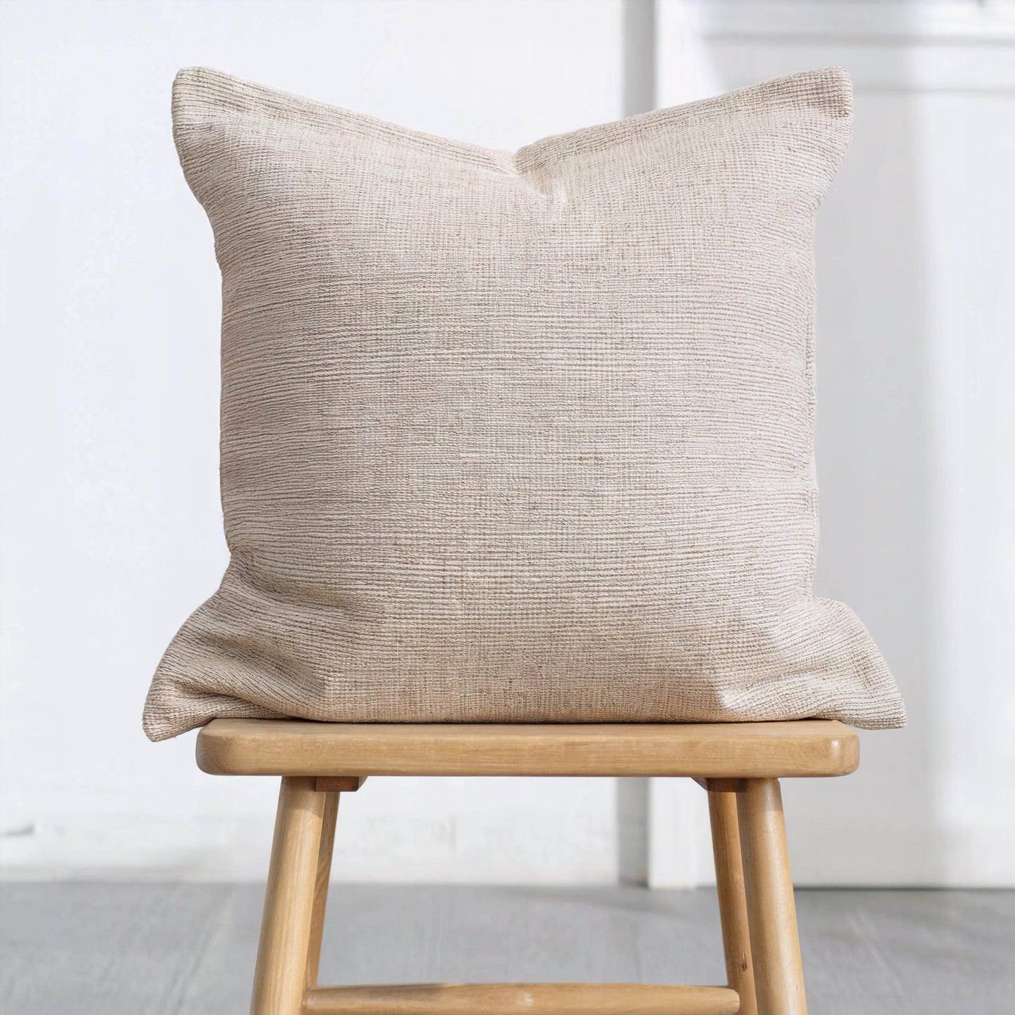 Modern Throw Pillow - Geometric Patterned Cushion With Cotton Pillow Insert - timelessbohochic.com