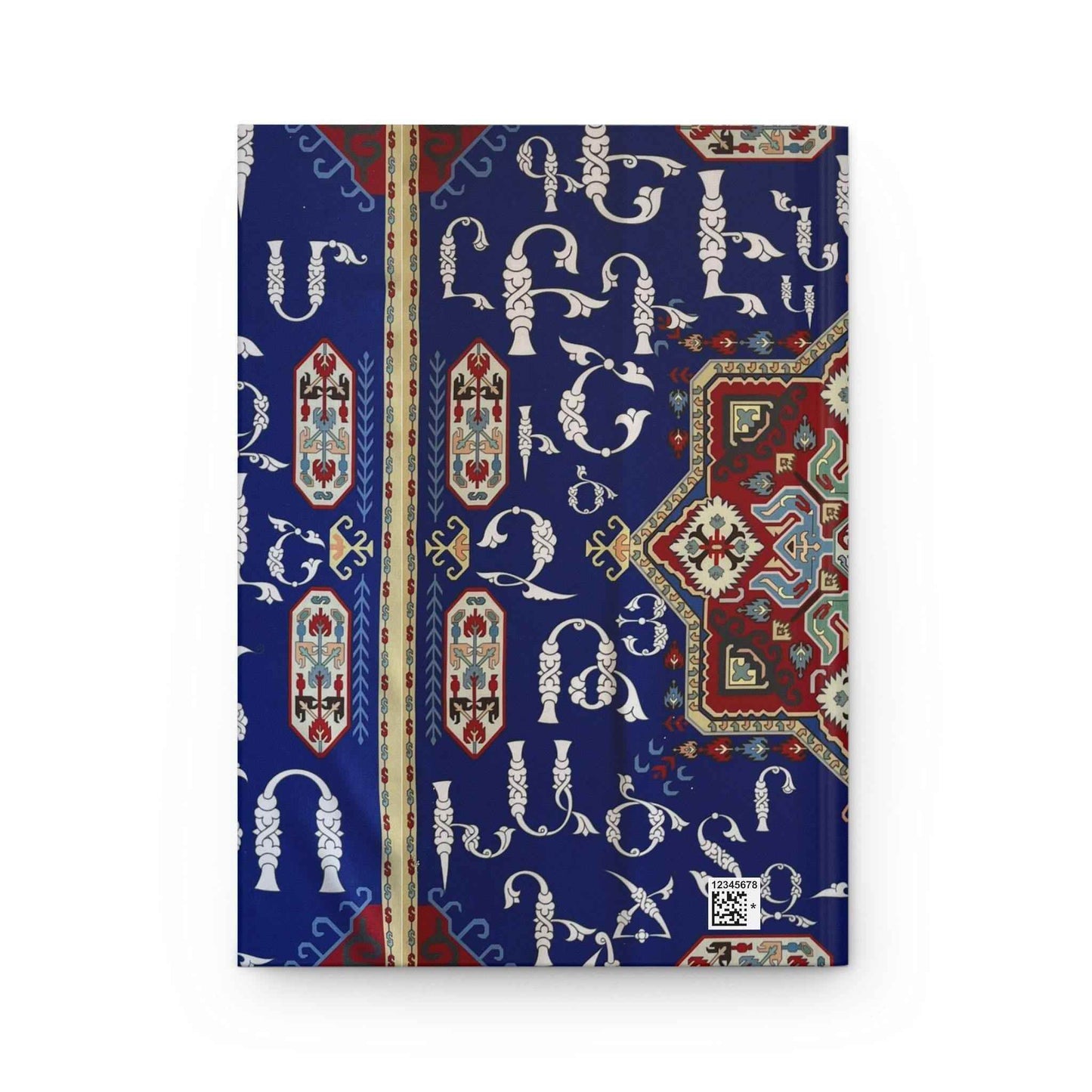 Armenian Alphabet Notebook - Elegant Hardcover Journal With Matte Finish - timelessbohochic.com
