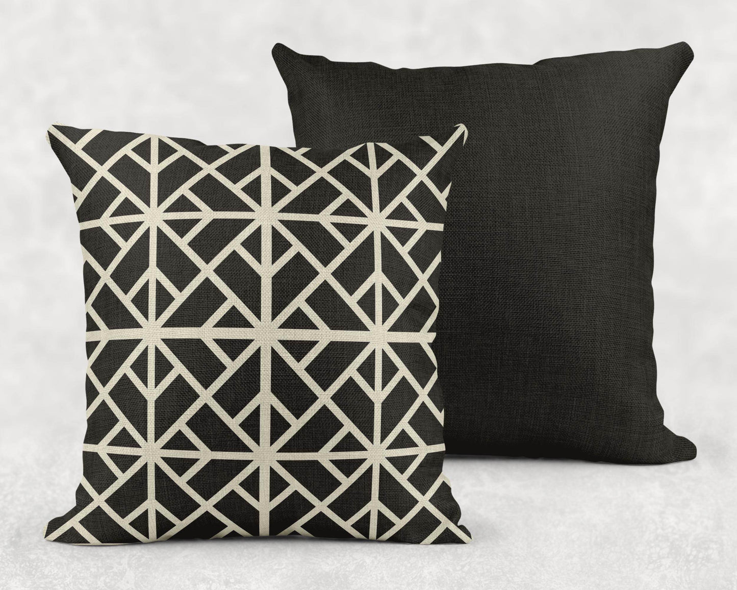 Modern Throw Pillow - Geometric Pattern Cushion | Double Sided Cotton Sofa Cushion - timelessbohochic.com