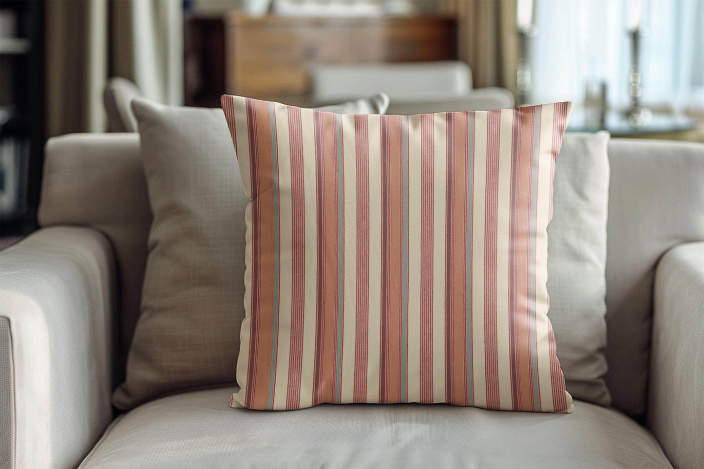 French Tapestry Pillow – Aubusson Style Decorative Cushion With Soft Filling - timelessbohochic.com