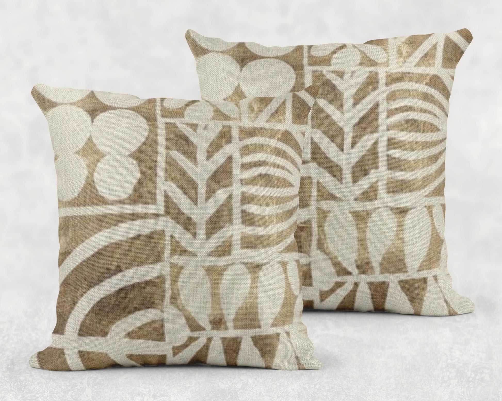 Boho Woven Pillow - Modern Minimalist Decorative Throw Cushion | Hygge Home Accent