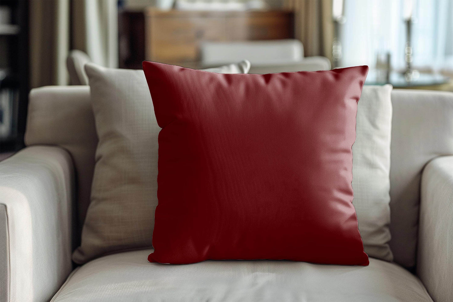 Japanese Inspired Pillow – Oriental Pattern Cushion | Woven Cotton Decorative Pillow Sham - timelessbohochic.com