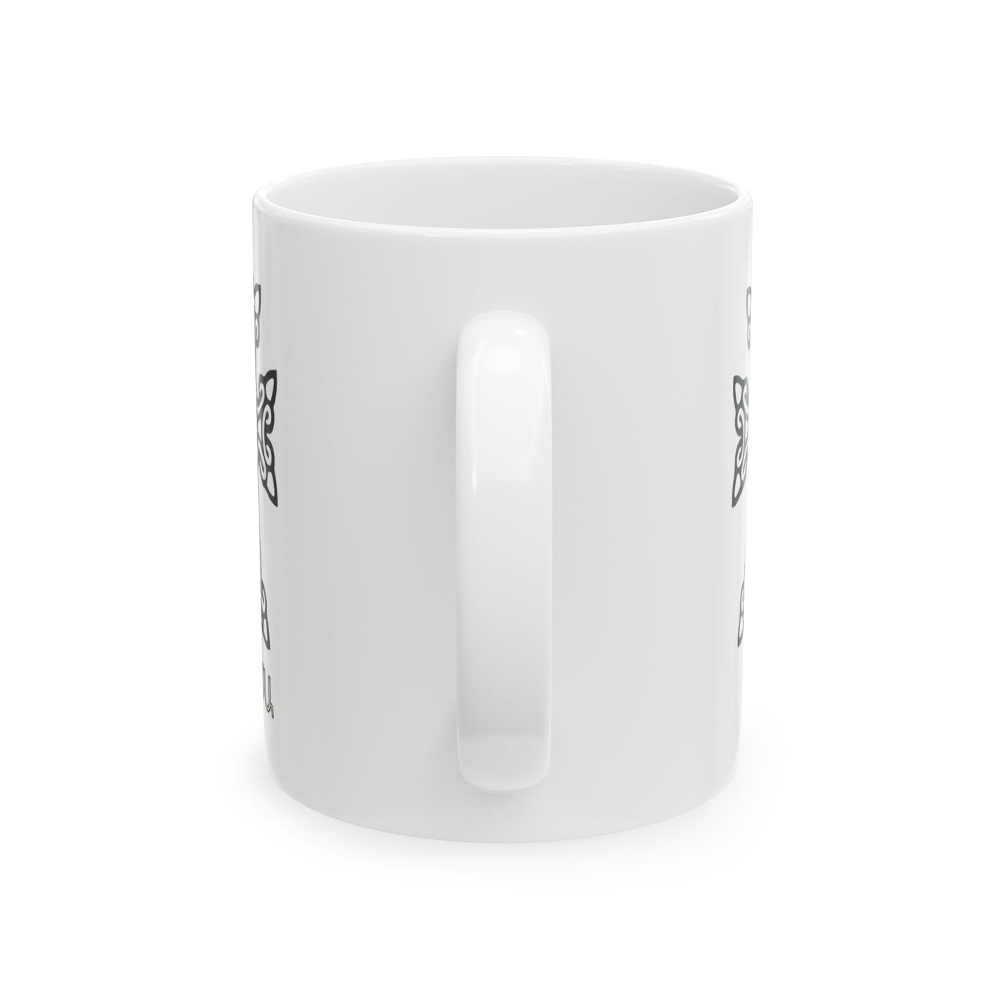 Armenian Cross Ceramic Mug, Faith Inspired Coffee Cup, Personalized