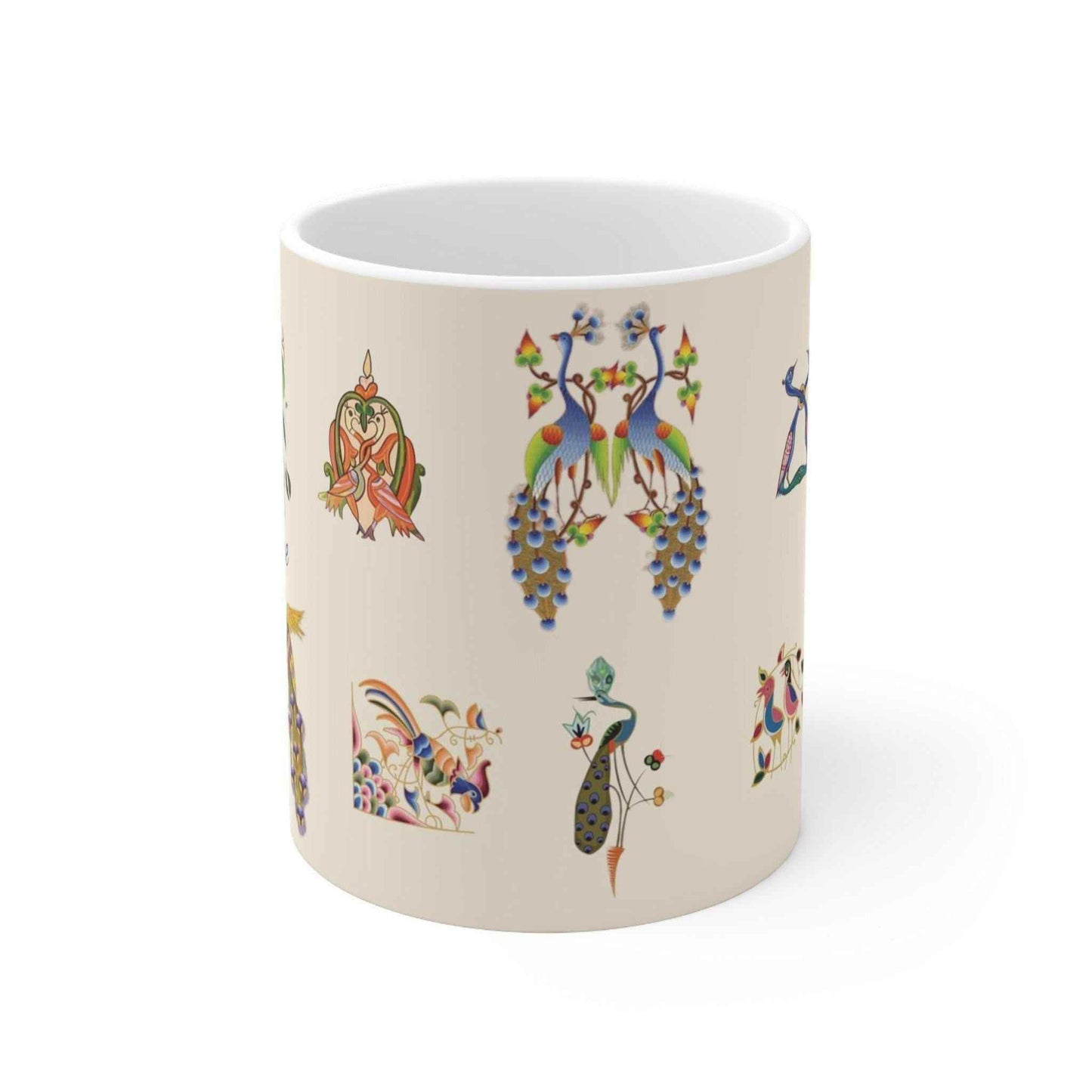 Armenian Personalized Ceramic Mug - Custom Black Coffee Cup 11oz Gift - timelessbohochic.com