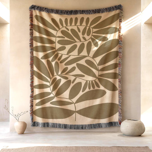 Scandi Woven Wall Hanging – Mid Century Modern Decor | Cozy Home Accent Piece
