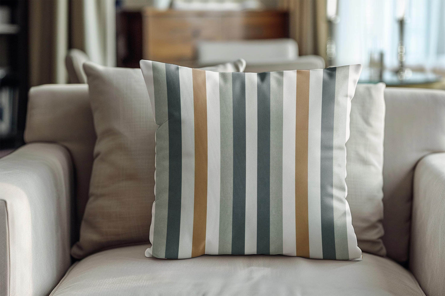 Tapestry Inspired Pillow - Sofa Bed Pillow with Armchair Cushion Cover & Soft Polyester Filling - timelessbohochic.com