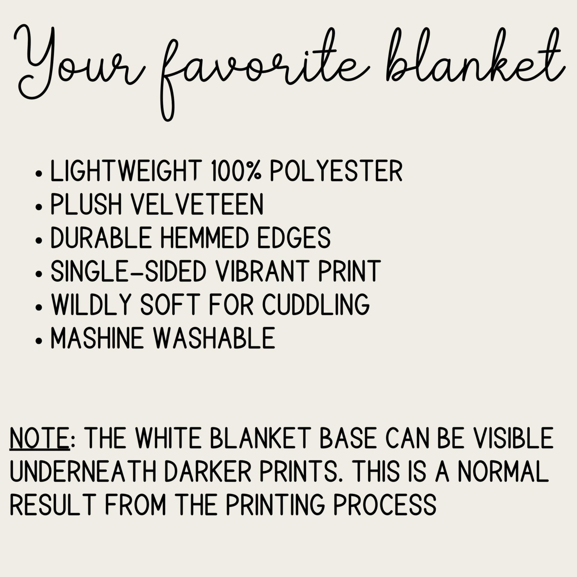 Armenian Alphabet Plush Velveteen Blanket – Christening Gift