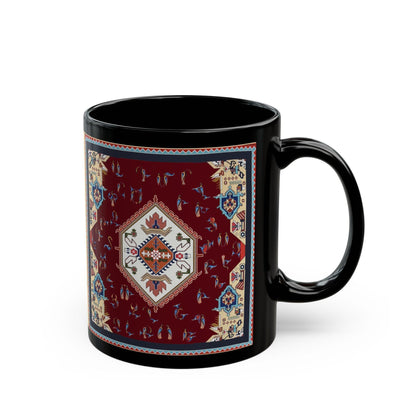 Armenian Black Alphabet Ceramic Mug Alphabet – Diaspora Heritage Gift