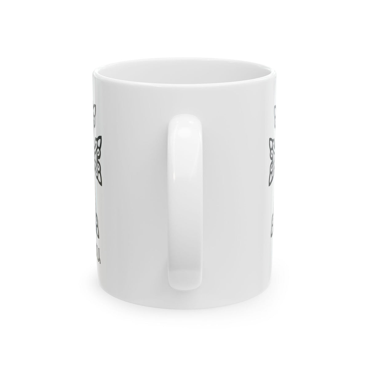Armenian Cross Ceramic Mug, Faith Inspired Coffee Cup, Personalized - timelessbohochic.com
