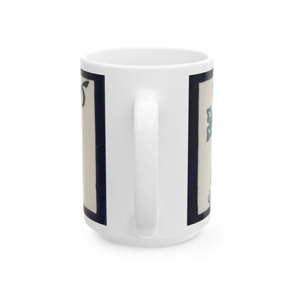 Armenian Cross Ceramic Mug, May God Bless Our Home, Personalized - timelessbohochic.com