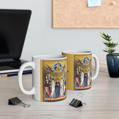 Armenian Holy Ascension Ceramic Mug, Hampartsum, Personalized - timelessbohochic.com